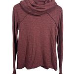 Free People FP Beach Top Women S Red Burgundy Cocoon Cowl Neck Pullover Shirt Photo 0
