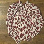 Lucy Paris Boutique Crimson and White Long Sleeve Blouse! Photo 0