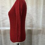 Michael Kors Michael By Red Knit Pullover Sweater Sz S - Works For XS as Well Photo 1