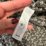 ASOS Olive Green Ditsy Floral Midi Skirt Photo 7