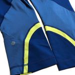 Lululemon Run Inspire Crops II Blue Yellow Photo 3