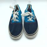 Vans  Low Top Sneakers Two Tone Navy Blue UK 5.5 US Womens 7.5 Photo 1