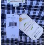 Buckle LoveRiche Cold Shoulder Gingham Navy Dress Photo 6