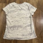 Athleta  Grey and White T-Shirt Large Photo 2