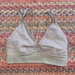 TAUPE NEUTRAL STRAPPY BANDAGE SEAMLESS BRA Tan Size XS Photo 0