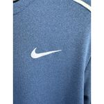 Nike Women's Running Swoosh XL Dri-Fit Long-Sleeve Shirt Thumb Holes Blue Photo 2