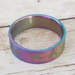 Multicolored Ring with Dolphin Design Photo 3