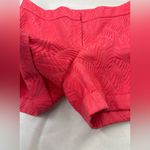 Apt. 9  14 Stretch Textured Cuffed Zip Hook Fly Shorts in Bright Coral Photo 2