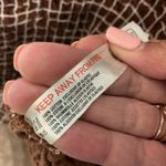 Free People  Umber Earth Brown Standout Smocked Convertible Midi Dress Sz S NWT Photo 6