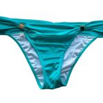 Victoria's Secret  cheeky women’s large sea-foam green shimmer bikini bottom Photo 4