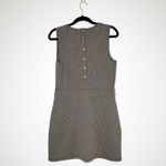 Reformation  Suze Knit Mini Dress Women's Tan Black Size Large No Belt Size Large Photo 5