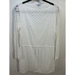 Carven Broderie Anglaise White cotton eyelet dress In Size 42 French or US 10 Photo 6
