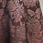 Sachin + Babi Noir Couture Metallic Rose Gold Hi-Lo Dress Size 10 M Cut Out Photo 10