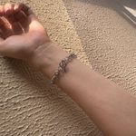 Link Chain Bracelet for Men Women Streetwear Unisex Style Silver Photo 6