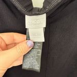 Chico's Chico’s Women’s 4 Black Button Travelers Slinky Stretchy Pants Photo 2