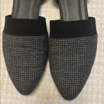 Eileen Fisher  Flute Gray Houndstooth Flats d'Orsay Slip Ons 9 Photo 5