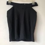 Princess Polly Verona Black Cut Out Mini Skirt 4 Photo 1
