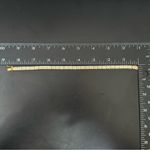 Vintage Signed M Gold Photo 9