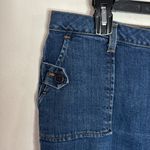 ZENA Vintage Y2K Capri Wide leg patch pocket jeans size 12 Photo 4