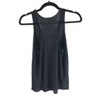 Nike  Dri-Fit Womens Racerback Tank Top Burnout Thin Knit Heathered Black Size XS Photo 1