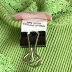 Victoria's Secret Angels Y2K Ribbed Lace Green Tank - Sz Medium Photo 9