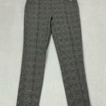 Jaclyn Smith  Collection Black & Gray Plaid Straight Leg Work Pants Women’s S Photo 0