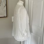ZARA White  Flowy Button Blouse Top Photo 2