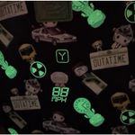 Lounge Fly  Back To The Future Plutonium GITD Plastic Empire NWT Mini Backpack Photo 7