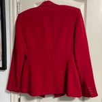 Oscar de la Renta 💖 Vintage Red Blazer 8P Photo 2