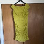 Tadashi Shoji  ruched layered bodycon cocktail dress, size large Photo 5