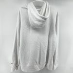 Evereve  x 4 THE LOVE Hoodie Sweatshirt Oversized Pullover Cotton White M NWT Photo 5