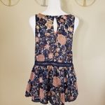 American Eagle  Lace and Floral Sleeveless Top XS Photo 2