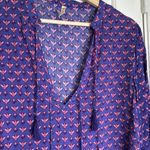 Spell & the Gypsy sunset road bohemian blouse royal purple Photo 13