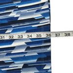 Aventura Clothing Langley Tank Dress Geometric Striped Size Medium Blue Photo 7