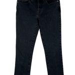 Madewell Tomboy Straight Jeans Size 27 Lunar Wash Black Mid Rise Cropped Photo 0