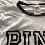 PINK - Victoria's Secret Victoria Secret pink tee- white / gray Photo 1