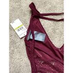 Vince Camuto New. crochet plunge neck swimsuit. Size 14 Photo 12