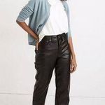 Madewell Faux Leather Jeans Photo 1