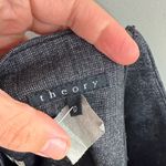 Theory  Gray Wool Blend High Waist Mini Skirt Photo 7