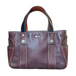 Michael Kors  Vintage Greenwich brown pebbled leather tote bag Photo 0