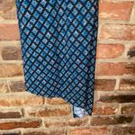 Coastal Blue  Black Blue Printed Swim Bathing Suit Tankini Dress Size Small Photo 2