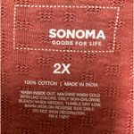 Sonoma  vneck long sleeve top Photo 2