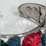 NEW KENNETH JAY LANE KJL TUTTI FRUTTI‎ FRUIT SALAD CUFF BRACELET Green Photo 2