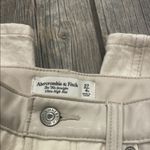 Abercrombie & Fitch  the 90s straight ultra high-rise white denim jeans Photo 2
