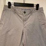 Gap Size 2 Gray Cotton Skinny Boyfriend Fit Zip Up Khaki Chino Pants Photo 1
