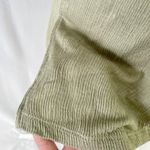 Lumière New Rolled Short Sleeve V-Neck Tee Olive Green Photo 6