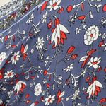 Japna  Boho Multicolor Floral Print Open Front Kimono Cover Up Cardigan Photo 5