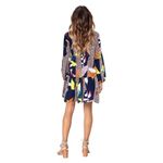 Women’s Summer Casual Tunic Dress Long Sleeve V Photo 1