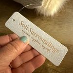 Soft Surroundings NWT RARE  Womens Super Soft Stretchy Winter Faux Fur Hat w/Ball Photo 4