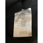 Reformation  Maria Black Sleeveless Notch V Neck Ribbed Knit Crop Tank Top Size S Photo 4